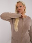 Sweter PM-SW-PM793.01 ciemny bezowy XL/XXL