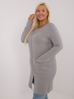 Sweter PM-SW-PM793.01 szary XXL/XXXL