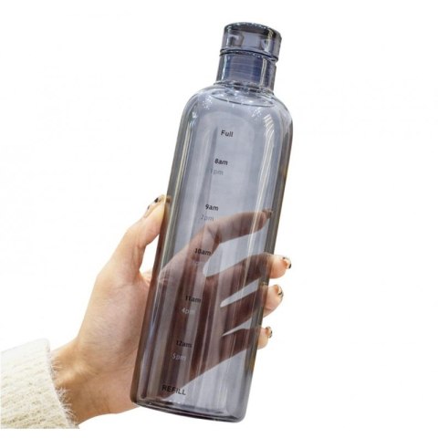 Butelka na wodę Bidon szklany DESIGN zakręcany 750 ML BD33CZ