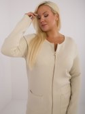 Sweter PM-SW-PM793.01 jasny beżowy XL/XXL