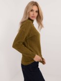 Sweter AT-SW-2339.54 oliwkowy