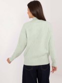 Sweter AT-SW-2339.54 mietowy