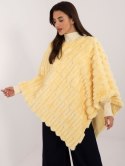 Poncho AT-PN-2347.88 jasny żółty