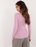 Sweter AT-SW-2332-2.65 jasny fioletowy S/M