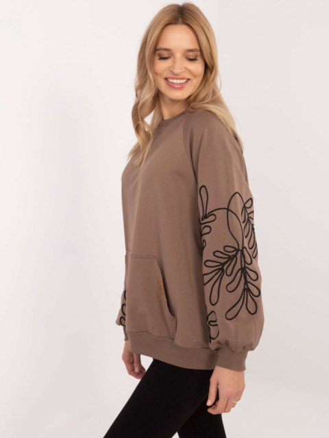 Bluza RV-BL-9972.10X brązowy