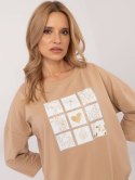 Bluzka CLM-BZ-1268.67 camelowy XL