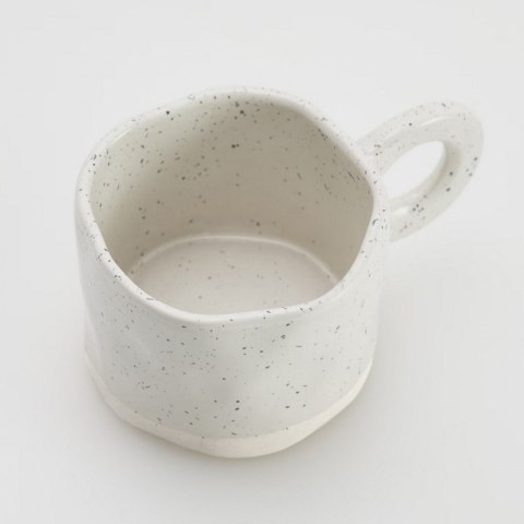 Ceramiczny, nakrapiany kubek z uchem 275 ml Szkliwiony CUP20